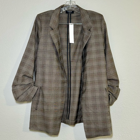 The Workshop Jackets & Blazers - NWT The Workshop Plaid Women's Blazer large academia career office fall